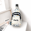 Kid's Multi-Theme Personalized With Name Crossbody Sling Bag/Chest Bag For Kids