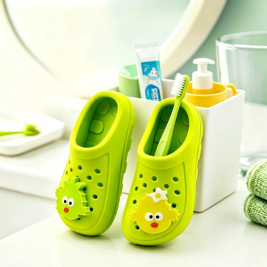 Adorable 3D Dinosaur Clog Shoe Eraser Set | Creative Kawaii School Supplies