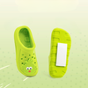 Adorable 3D Dinosaur Clog Shoe Eraser Set | Creative Kawaii School Supplies