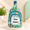 Kid's Multi-Theme Personalized With Name Crossbody Sling Bag/Chest Bag For Kids