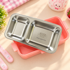 Leak-Proof School Stainless Steel Lunchbox with Removable Bowl | 580ML