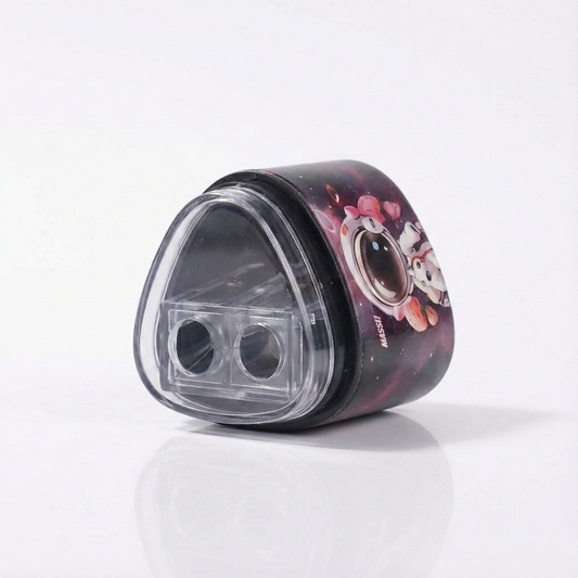 Space & Robot Dual-Hole Pencil Sharpener