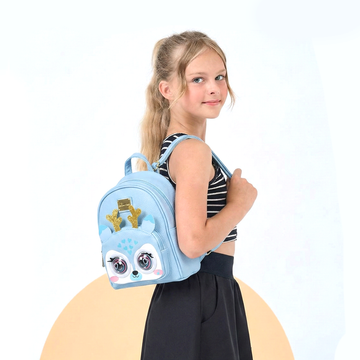 Cute 3D Animal Backpack with Blinking Eyes