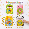 Wooden 2 in 1 Educational Clock Puzzle & Shape Sorter