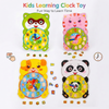 Wooden 2 in 1 Educational Clock Puzzle & Shape Sorter