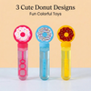 Cute Donut Bubble Wands for Kids - Colorful Bubble Toys