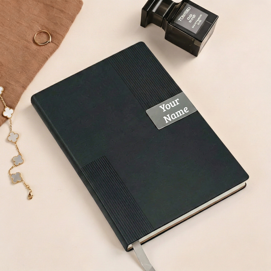 Personalized A5 Notebook – Corporate & Personal Gifting | Black