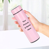 Personalized Photo & Name LED Temperature Bottle