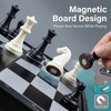 6-in-1 Magnetic Board Game Set | Chess, Ludo, Checkers & More