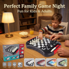 6-in-1 Magnetic Board Game Set | Chess, Ludo, Checkers & More