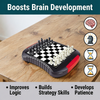 6-in-1 Magnetic Board Game Set | Chess, Ludo, Checkers & More