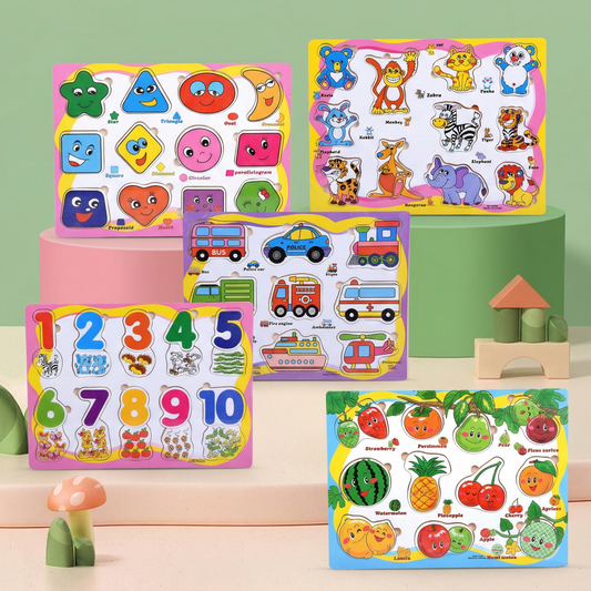 Wooden Early Learning Puzzles