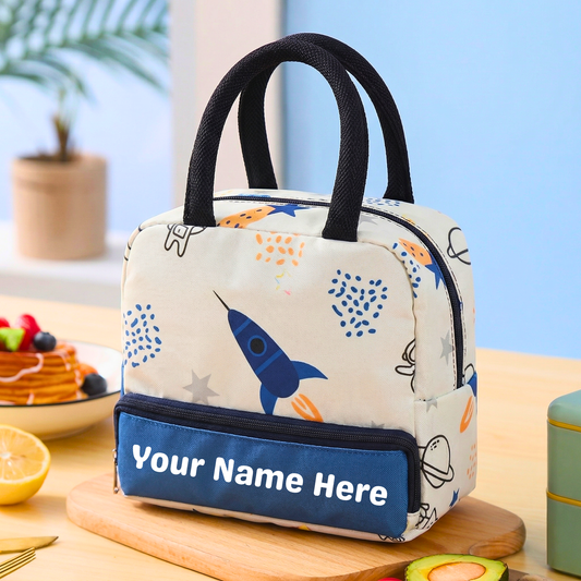 Personalized Space Insulated Thermal Lunch Bag