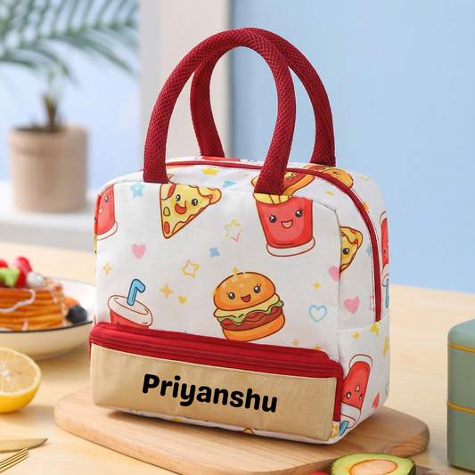 Personalized Fast Food Insulated Lunch Bag