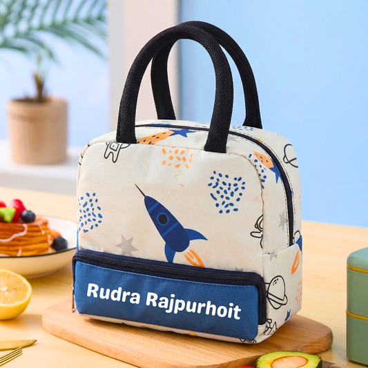 Personalized Space Insulated Thermal Lunch Bag