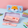 Kawaii 3D Tiger 2-in-1 Metal Compass Box