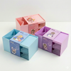 PikaBox – Compact Pastel Desktop Organizer with Drawers