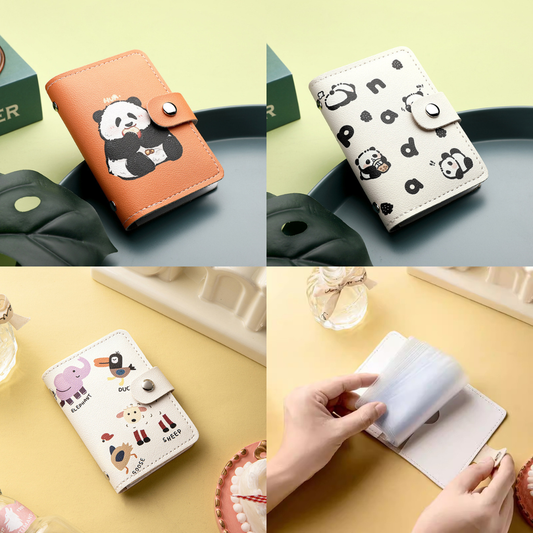 Cute Cartoon Card Holder Mini Wallet