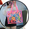 Holographic Tote Bag – Trendy Transparent Bag