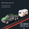 Mini Remote Control Alloy 1:64 RC Truck with Detachable Trailer