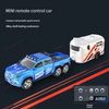 Mini Remote Control Alloy 1:64 RC Truck with Detachable Trailer
