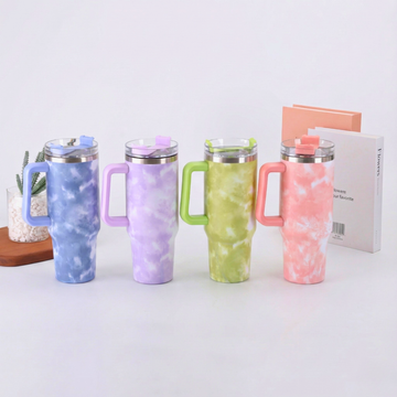 1200ml Tie-Dye Travel Tumbler
