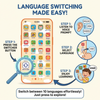 Kids EduPhone Multi-Language Toy Phone