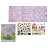 Magnetic Educational Letter Sticker Books (Alphabet, Numbers & Shapes)