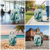 Cute Dinosaur Kids Travel Suitcase – 3D Cartoon Rolling Trolley Bag