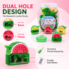 Watermelon Fruit Dual-Hole Pencil Sharpener