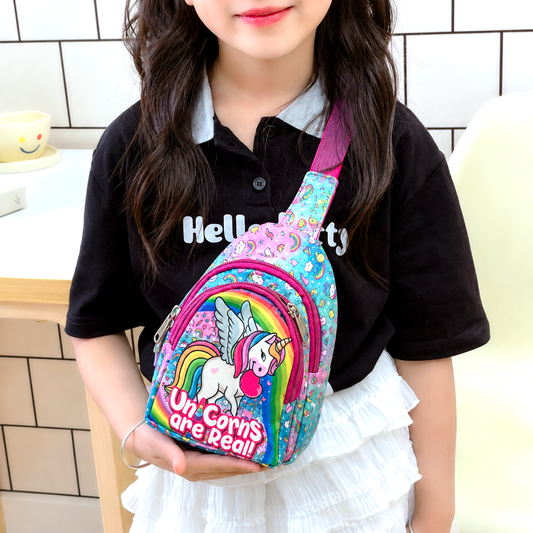 Kawaii Girls Crossbody Sling Chest Bag