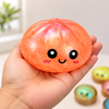 Glitter Dumpling Squishy With Steamer Container | Kawaii Fidget Toy