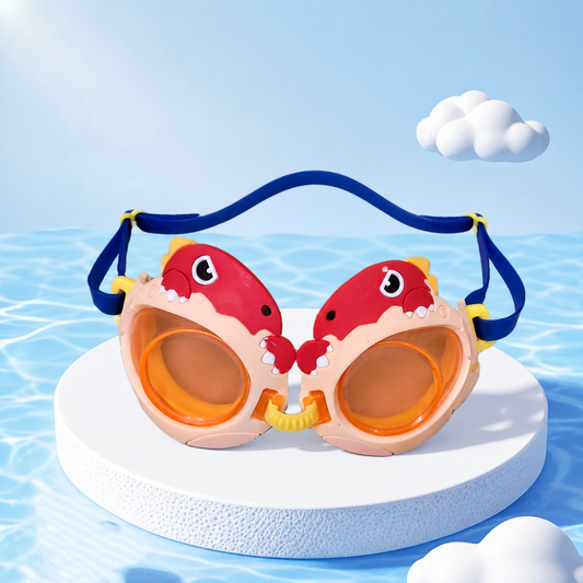 Adorable Dinosaur Egg Kids Swimming Goggles