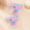 Gradient Star Squishy Toy with Kitty Fork