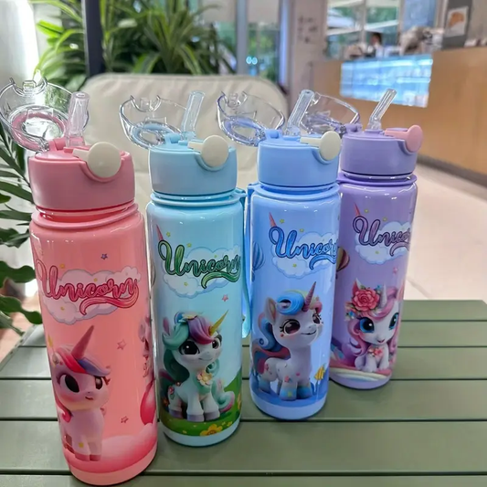 Magical Unicorn Water Bottle Sipper - 700ml