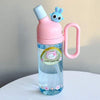 Cartoon Portable Bottle | Double Mouth with Straw & Handle - 800ml