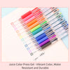 12-Color Smooth Gel Pen Set (0.5mm) - Vibrant & Versatile