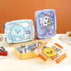 Animal Kids School Lunchbox with Soup Bowl & Cutlery - 1150ml