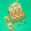 Kawaii Fruit Theater Pencil Erasers Pack of 4 | Non-Toxic Fruit Fancy Erasers for Students