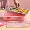 Stainless Steel Bento Personalized Lunch Box with Name - 750ml