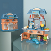 2-in-1 DIY Shopping Mall & Villa Playhouse – 45 Pcs Set
