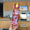 Magical Unicorn Transparent Water Bottle Sipper - 700ml