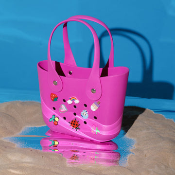 EVA Silicone Beach Tote Bag – Premium Travel Handbag
