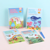 Doodle & Dream: 10 Pages Spiral Coloring Book + Brush