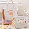 Cute Aesthetic Thermal Insulated Lunch Bag | Portable Zipper Thermal Tote