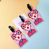 Chic Cartoon Character Silicone Luggage Tag