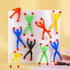 Sticky Wall Climbing Man Toy Set of 5