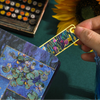 Vintage Art Metal Bookmark | Van Gogh & Monet Hollow Brass Bookmark with Tassel