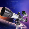 Portable Kids & Beginners Astronomical Telescope | 60X HD Coated Lens Monocular with Compass & Finderscope