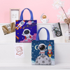 3D Galaxy Rocket Astronaut Non-Woven Gift Bag
